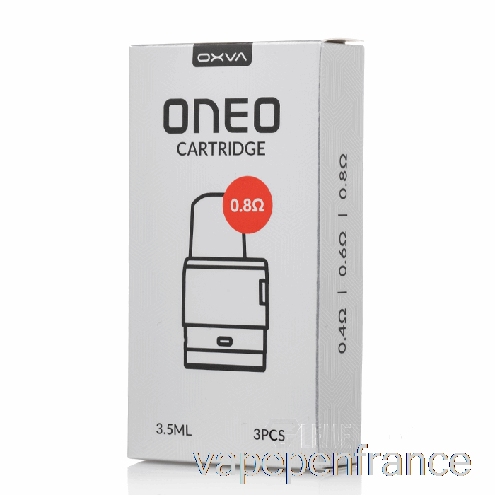 Oxva Oneo Remplacement Pods 0.8ohm Oneo Pods Vape Stylo
